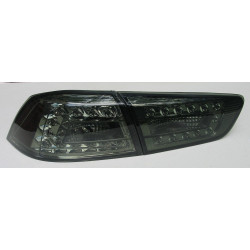 Mitsubishi Lancer X оптика задняя черная LED