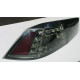 Mitsubishi Lancer X оптика задняя черная LED