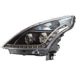 Передняя оптика Nissan Teana J32 черная биксеноновая