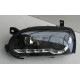Передняя оптика Volkswagen Golf 3 черная линзованная
