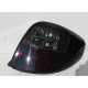 Задние LED фонари Suzuki SX-4 красно-черные