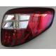 Задние LED фонари Suzuki SX-4 красно-белые