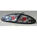 Задние LED фонари Seat Leon 2 дорестайлинг черные