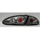 Задние LED фонари Seat Leon 2 дорестайлинг черные