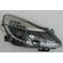 Opel Corsa D передня чорна LED