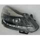 Opel Corsa D передняя черная LED