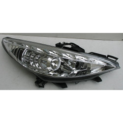 Peugeot 207 передня хром LED