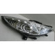 Peugeot 207 передняя хром LED