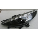 Peugeot 207 передняя черная LED