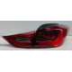 Hyundai Elantra MD задня червона LED