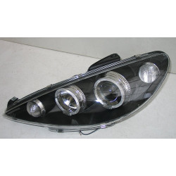 Peugeot 206 передняя черная