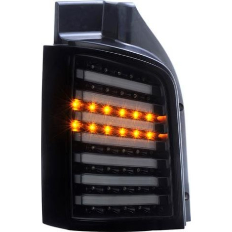 Volkswagen T5 задняя черная тонированная LED tube