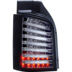 Volkswagen T5 задняя хром LED tube