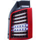 Volkswagen T5 задняя красная LED tube