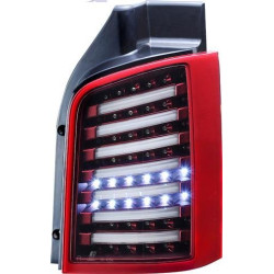 Volkswagen T5 задняя красная LED tube