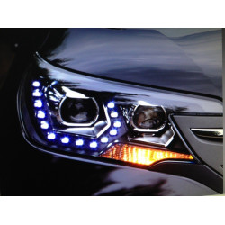 Chevrolet Cruze оптика передня ксенон хром DRL