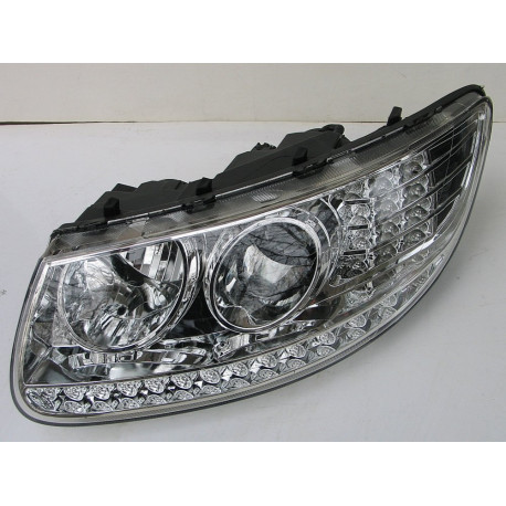 Hyundai Santa Fe 2 передняя хром