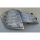 Subaru Outback B14 задние хромированные LED фонари BR9