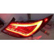 Hyundai Solaris задняя LED tube красная