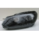 Volkswagen Golf 6 передняя черная R20 оптика с LED