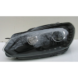Volkswagen Golf 6 передняя черная R20 оптика с LED