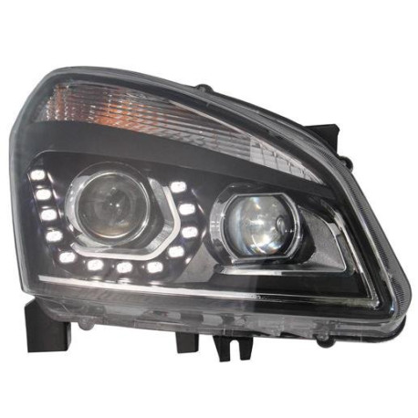 Nissan Qashqai J10 Mk1 передняя ксенон оптика VW стиль