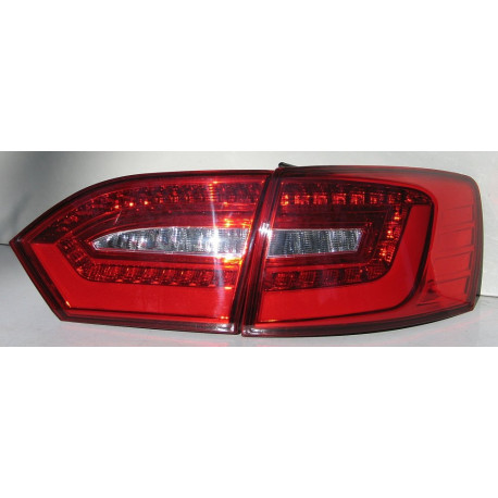 Volkswagen Jetta Mk6 задняя светодиодная LED оптика красная V2