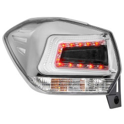Subaru XV / Crosstrek задняя светодиодная LED оптика хром прозрачный