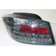 Hyundai Elantra MD задняя черная LED стиль Audi