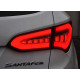 Hyundai Santa Fe 3 задня LED чорна