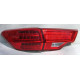 Toyota Highlander 2014 задня оптика LED червона стиль BMW