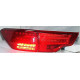 Toyota Highlander 2014 задняя оптика LED красная стиль BMW