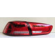 Mitsubishi Lancer X задняя LED оптика красная стиль A6