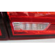 Mitsubishi Lancer X задняя LED оптика красная стиль A6