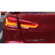 Mitsubishi Lancer X задня LED оптика червона стиль A6