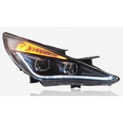 Hyundai Sonata YF 2011+ передняя оптика ксенон с ДХО