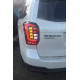 Subaru Forester SJ 2013 задняя оптика LED черная