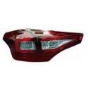 Toyota RAV4 Mk4 2013+ задняя оптика LED красная тонированная