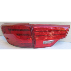Toyota Highlander XU50 2014 задняя оптика LED красная Lexus стиль