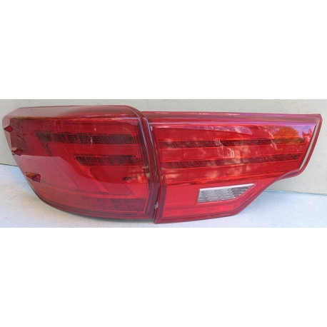 Toyota Highlander XU50 2014 задняя оптика LED красная Lexus стиль