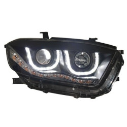 Toyota Highlander 2008 передняя ксеноновая оптика DRL