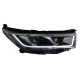 Toyota Highlander XU50 2014 оптика передняя тюнинг ДХО/ headlights DRL LED PW