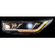 Toyota Highlander XU50 2014 оптика передняя тюнинг ДХО/ headlights DRL LED PW