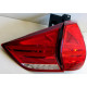 Nissan X-trail T32 оптика задняя тюнинг LED светодиодная красная