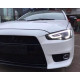 Mitsubishi Lancer X оптика передняя ксенон Audi Q5 стиль