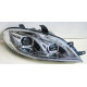Chevrolet Lacetti 5 дверей хэтчбек оптика передняя хром Benz W212 / Led headlights Benz style W212