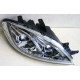 Chevrolet Lacetti 5 дверей хэтчбек оптика передняя хром Benz W212 / Led headlights Benz style W212
