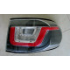 FJ Cruiser оптика задняя стиль Evoque черная / LED taillights Evoque style restyling black