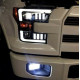 Ford F150 Mk13 2015+ передня ксенонова оптика чорна