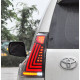 Toyota Land Cruiser Prado 150 2010-2018 задняя LED оптика черная стиль Lexus